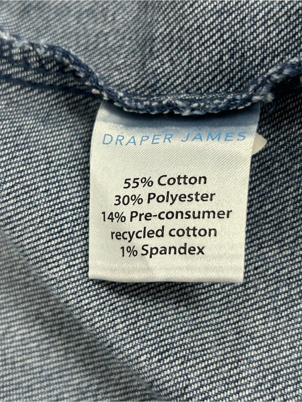 Draper James Ruffle Denim Jacket Size M - Picture 7 of 7
